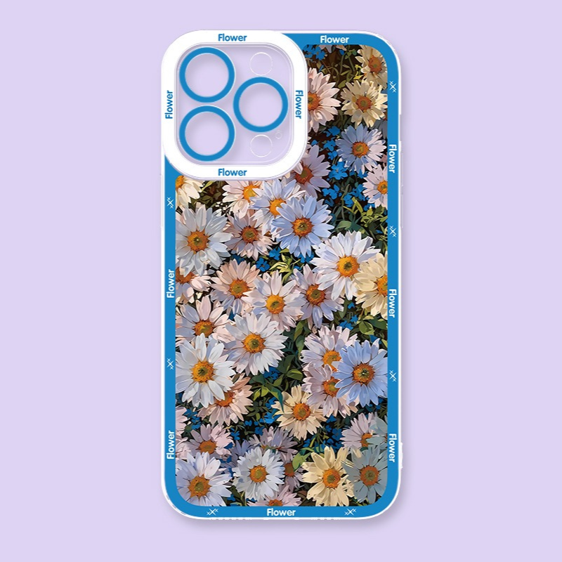 花朵天使眼透明防摔軟殼-ZUIHANG SHOP