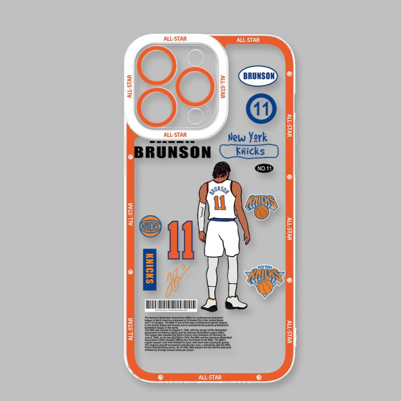  Jalen Brunson佈倫森天使眼透明防摔軟殼-ZUIHANG SHOP