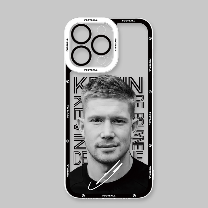 足球明星天使眼透明防摔軟殼-ZUIHANG SHOP