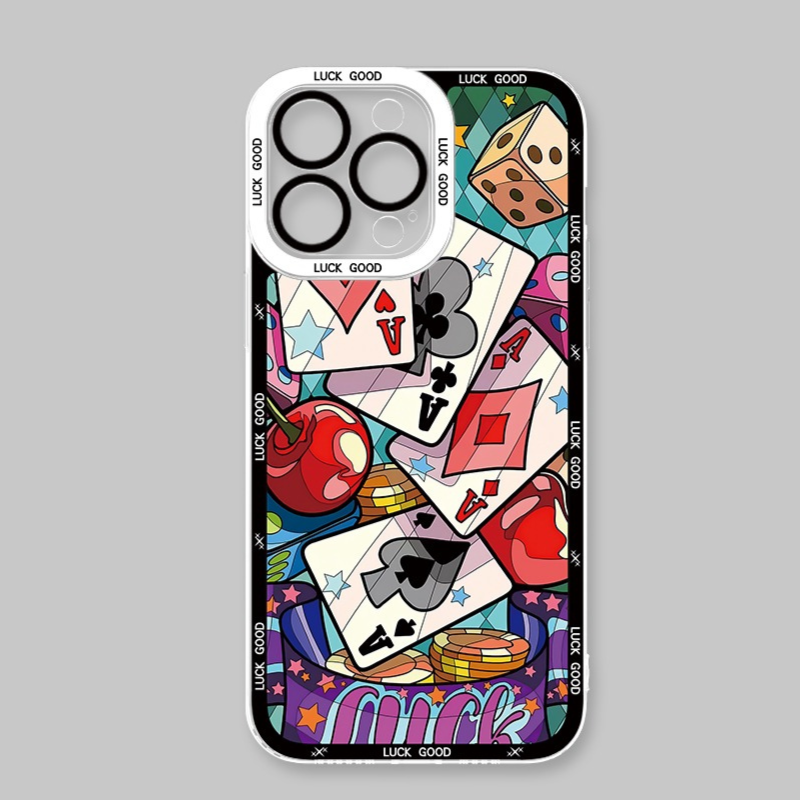 撲克牌天使眼透明防摔軟殼-ZUIHANG SHOP