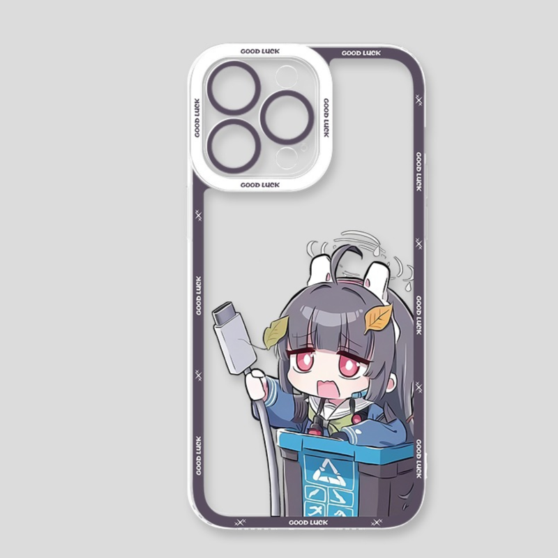 蔚藍檔案天使眼透明防摔軟殼-ZUIHANG SHOP