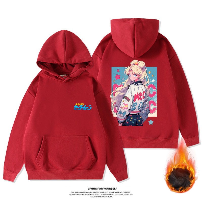 美少女戰士新款 親子情侶男女款連帽衛衣-ZUIHANG SHOP