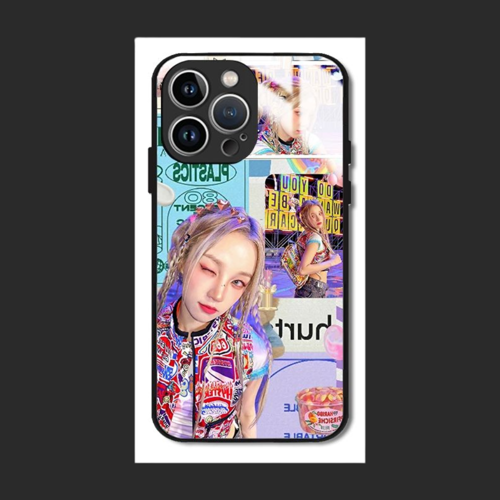 (G)I-DLE新款高清全包防摔玻璃殼-ZUIHANG SHOP