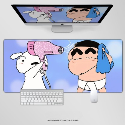 蠟筆小新 主題桌墊 布質滑鼠墊-ZUIHANG SHOP