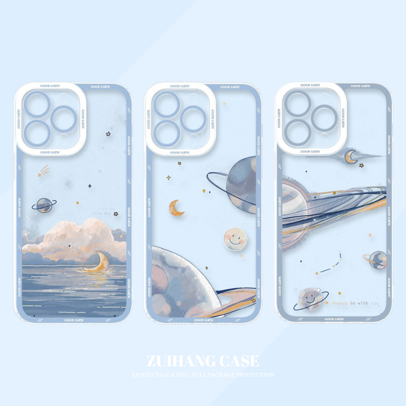 星河星空天使眼透明防摔軟殼-ZUIHANG SHOP