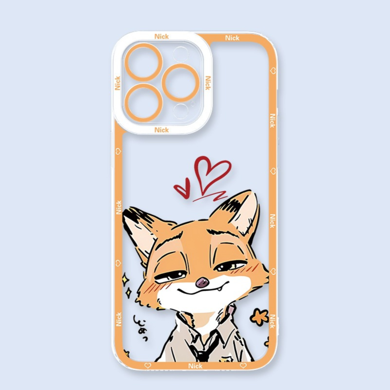 瘋狂動物城天使眼透明防摔軟殼-ZUIHANG SHOP