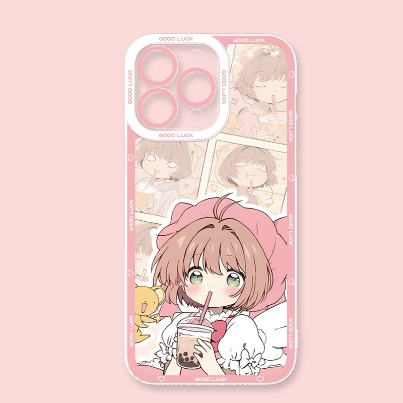 魔卡少女櫻天使眼透明防摔軟殼-ZUIHANG SHOP