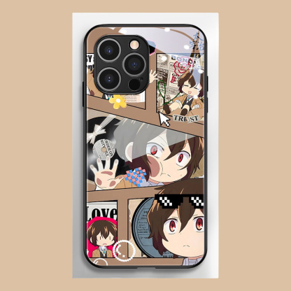 文豪野犬新款高清全包防摔玻璃殼-ZUIHANG SHOP