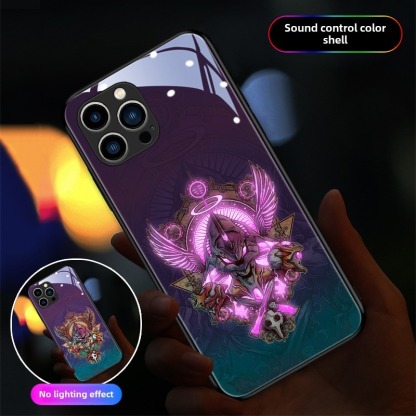 EVA新世紀福音戰士來電閃智能發光手機殼-ZUIHANG SHOP