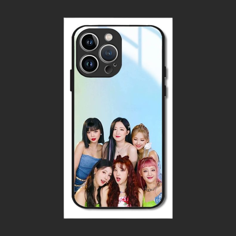 (G)I-DLE新款高清全包防摔玻璃殼-ZUIHANG SHOP