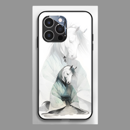 水墨十二生肖新款高清全包防摔玻璃殼-ZUIHANG SHOP