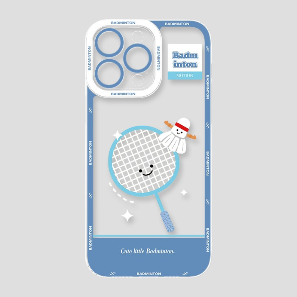 羽毛球天使眼透明防摔軟殼-ZUIHANG SHOP