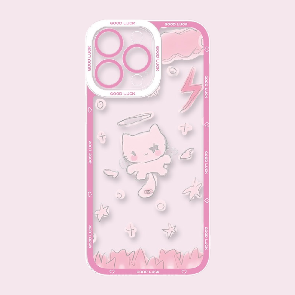 地雷系天使眼透明防摔軟殼-ZUIHANG SHOP