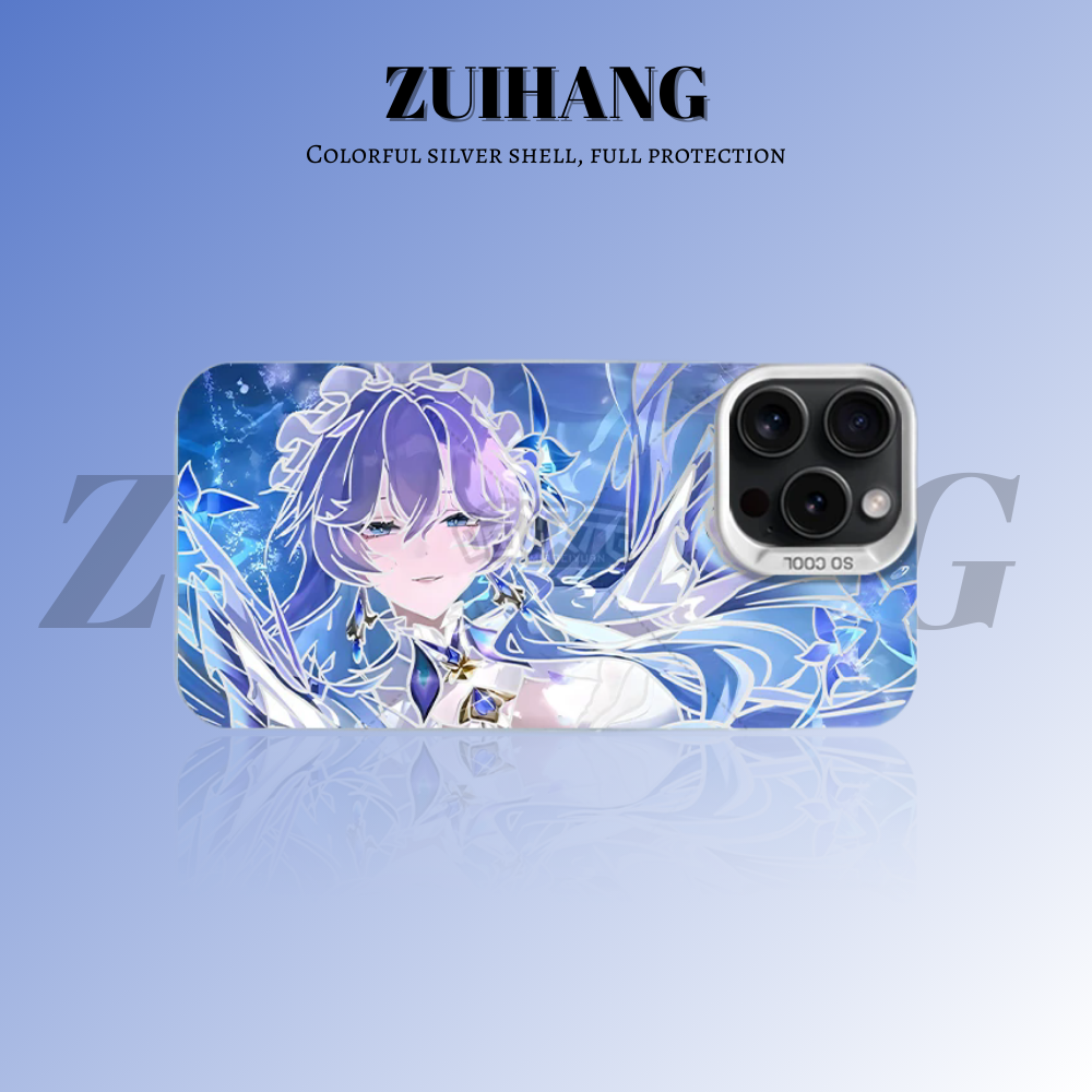 鳴潮彩銀線條漸變防摔手機殼-ZUIHANG SHOP