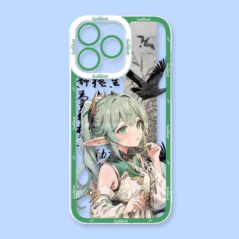 原神古風天使眼透明防摔軟殼-ZUIHANG SHOP