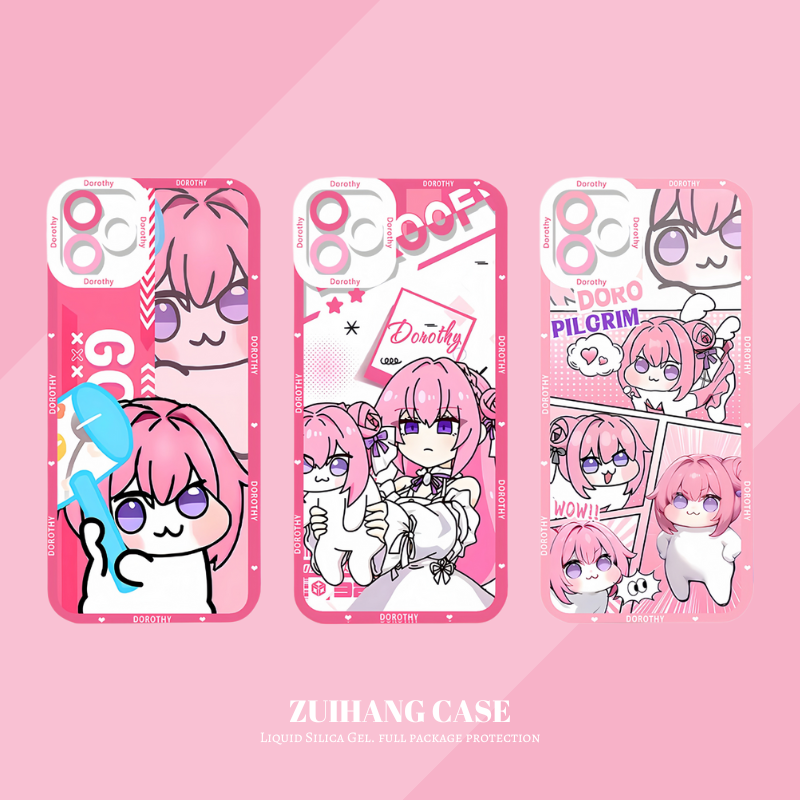 勝利女神Doro桃樂絲天使眼透明防摔軟殼-ZUIHANG SHOP