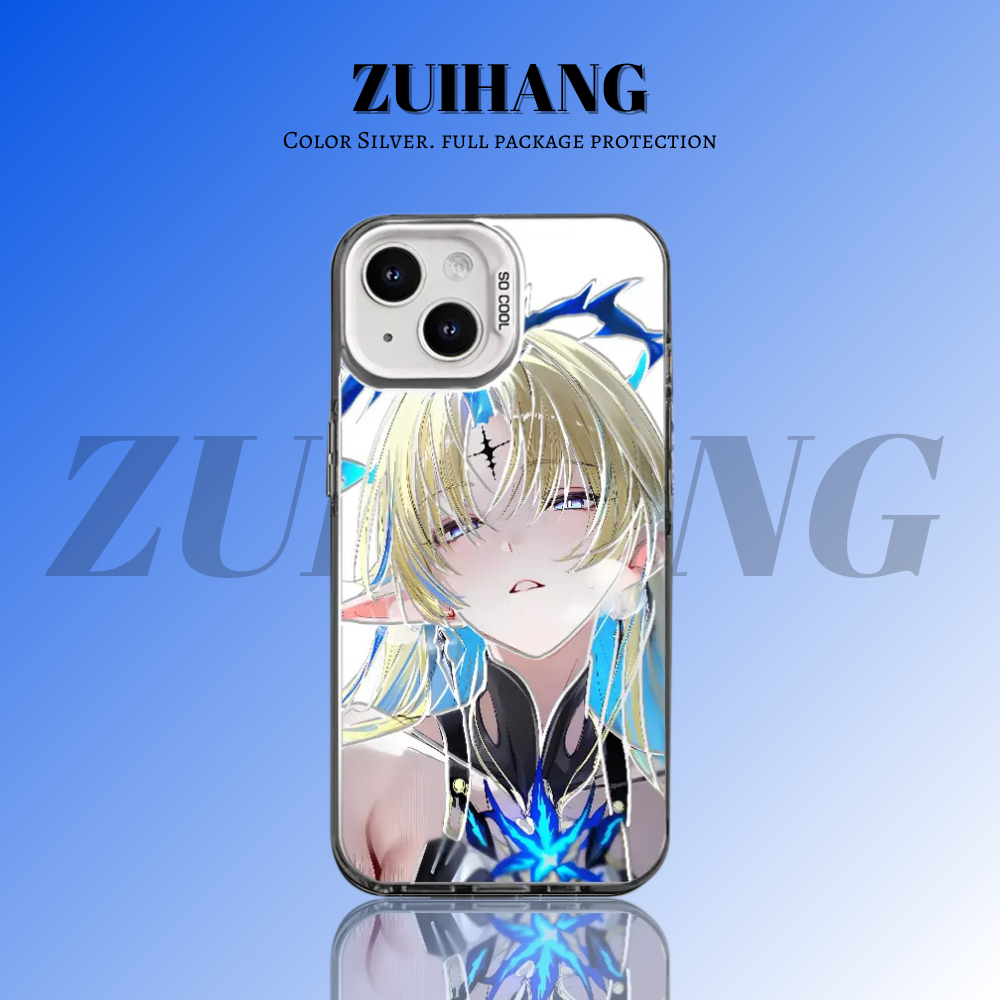 鳴潮彩銀線條漸變防摔手機殼-ZUIHANG SHOP