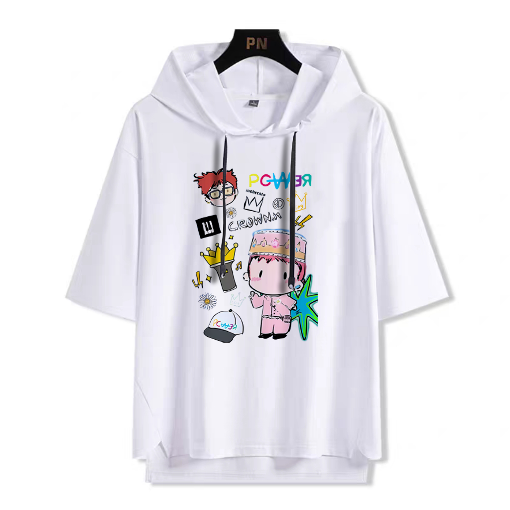 G-DRAGON 權志龍 連帽短袖T恤-ZUIHANG SHOP