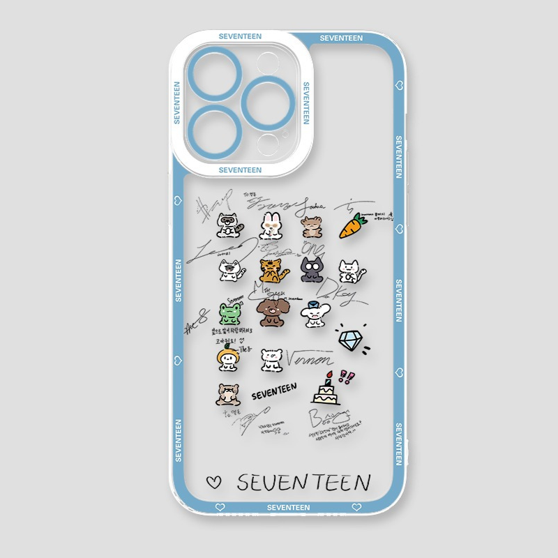 Seventeen天使眼透明防摔軟殼-ZUIHANG SHOP