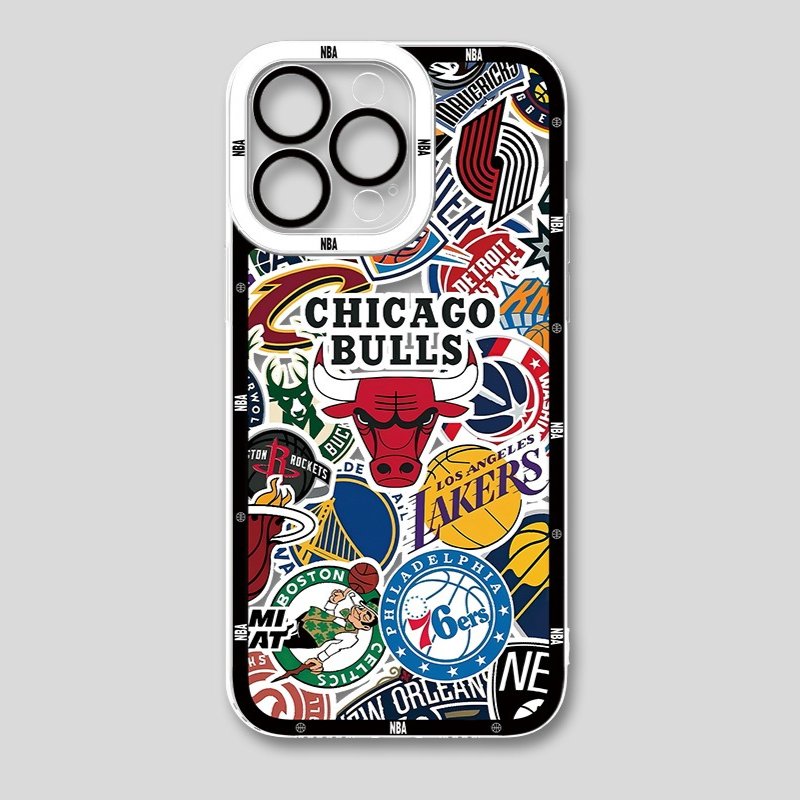 NBA隊徽天使眼透明防摔軟殼-ZUIHANG SHOP