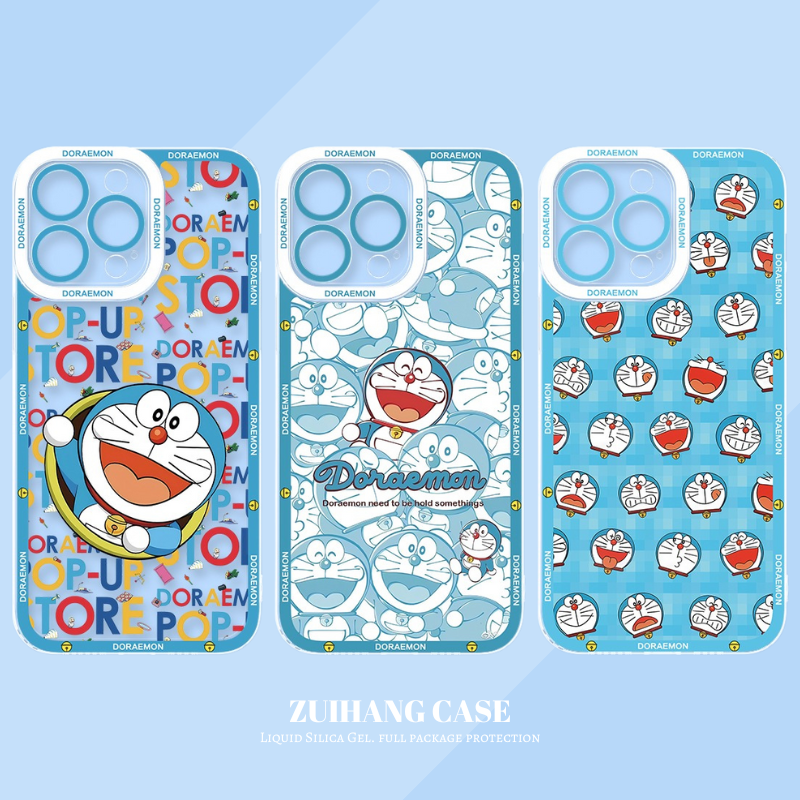 哆啦A夢天使眼透明防摔軟殼-ZUIHANG SHOP