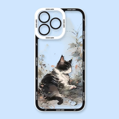 可愛萌寵天使眼透明防摔軟殼-ZUIHANG SHOP