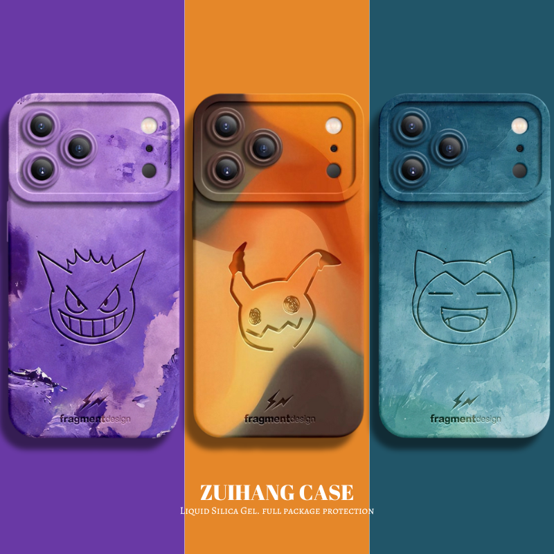 寶可夢液態矽膠全包防摔軟殼