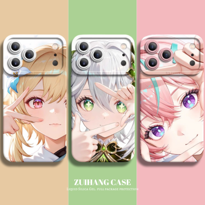 原神液態矽膠全包防摔軟殼