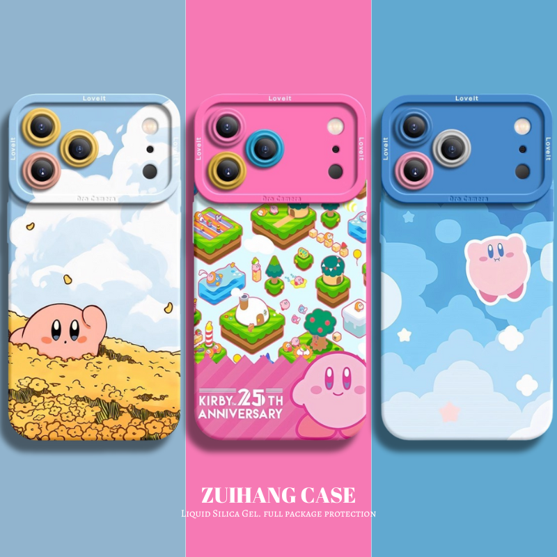 星之卡比液態矽膠全包防摔軟殼