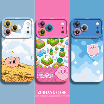 星之卡比液態矽膠全包防摔軟殼