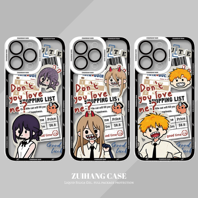 鏈鋸人天使眼透明防摔軟殼-ZUIHANG SHOP