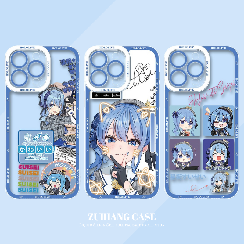 Hololive虛擬主播天使眼透明防摔軟殼-ZUIHANG SHOP