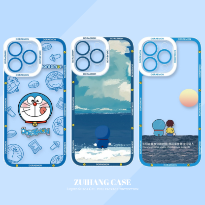 哆啦A夢天使眼透明防摔軟殼-ZUIHANG SHOP