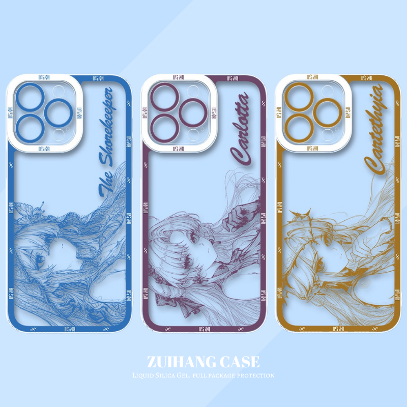 鳴潮天使眼透明防摔軟殼