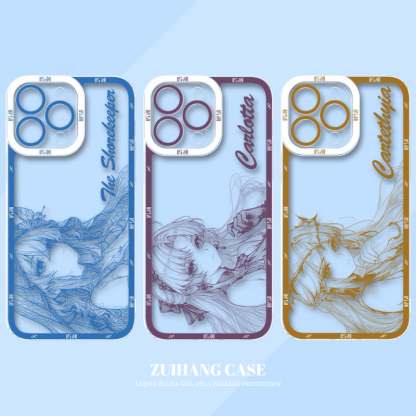 鳴潮天使眼透明防摔軟殼