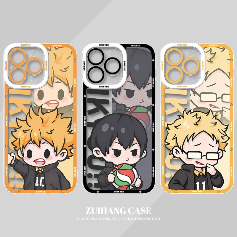 排球少年天使眼透明防摔軟殼