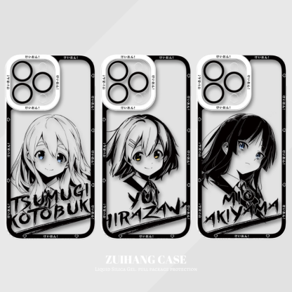 輕音少女天使眼透明防摔軟殼