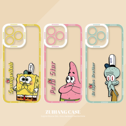 海綿寶寶天使眼透明防摔軟殼