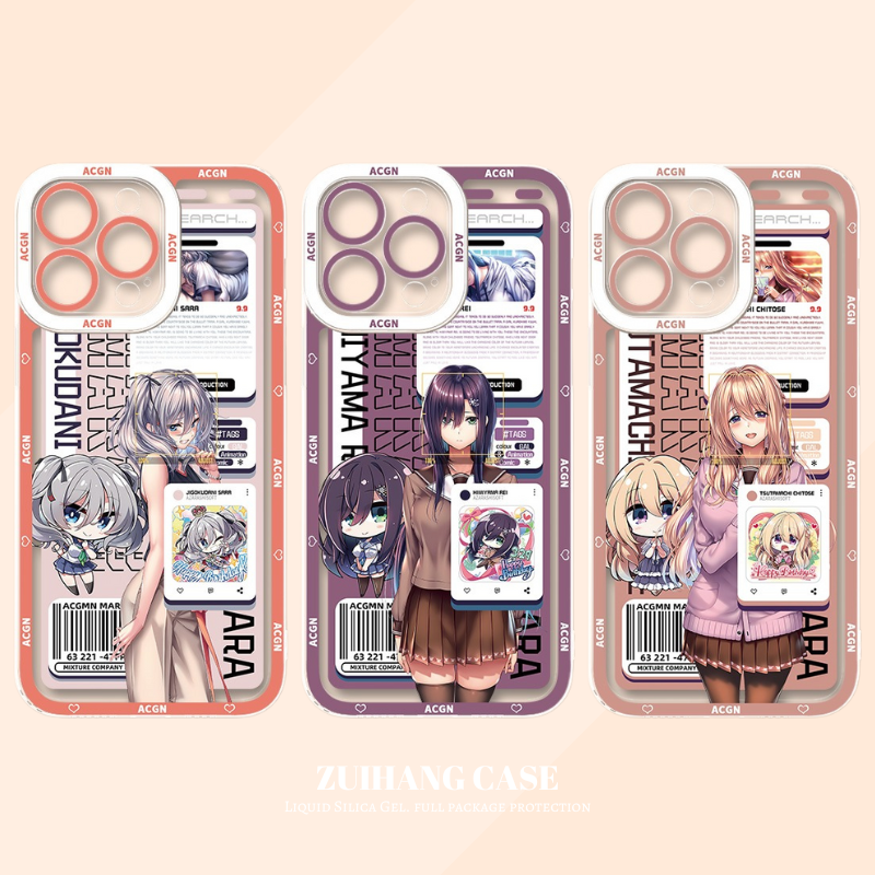 甜蜜女友天使眼透明防摔軟殼