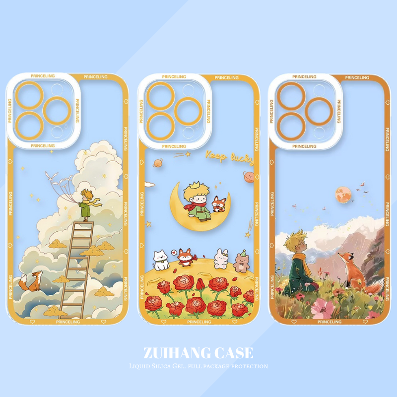 小王子天使眼透明防摔軟殼