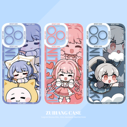 無限暖暖天使眼透明防摔軟殼