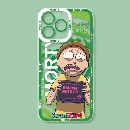 瑞克和莫蒂天使眼透明防摔軟殼-ZUIHANG SHOP