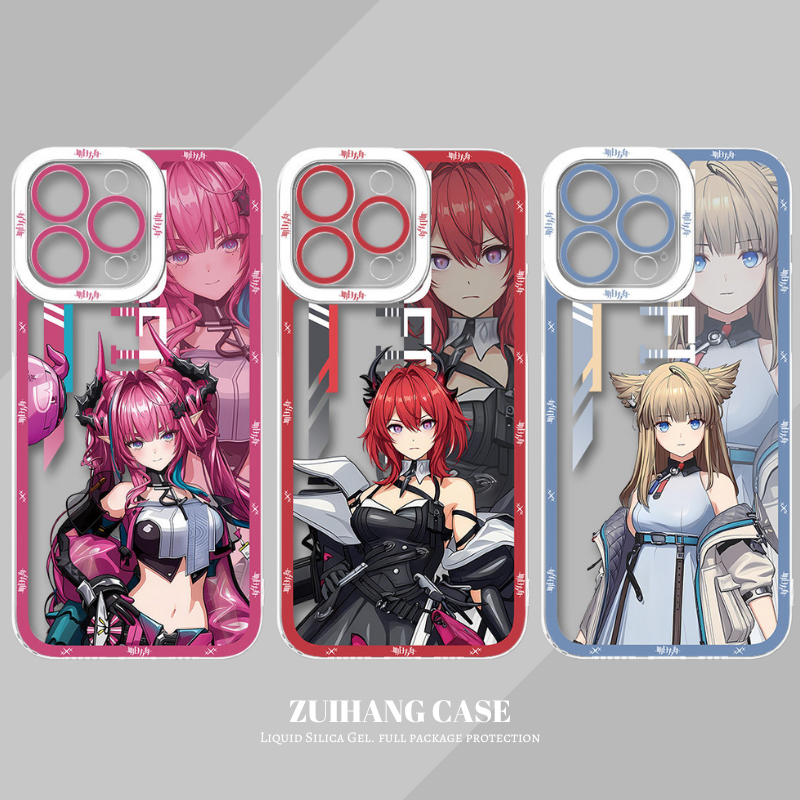 明日方舟終末地天使眼透明防摔軟殼