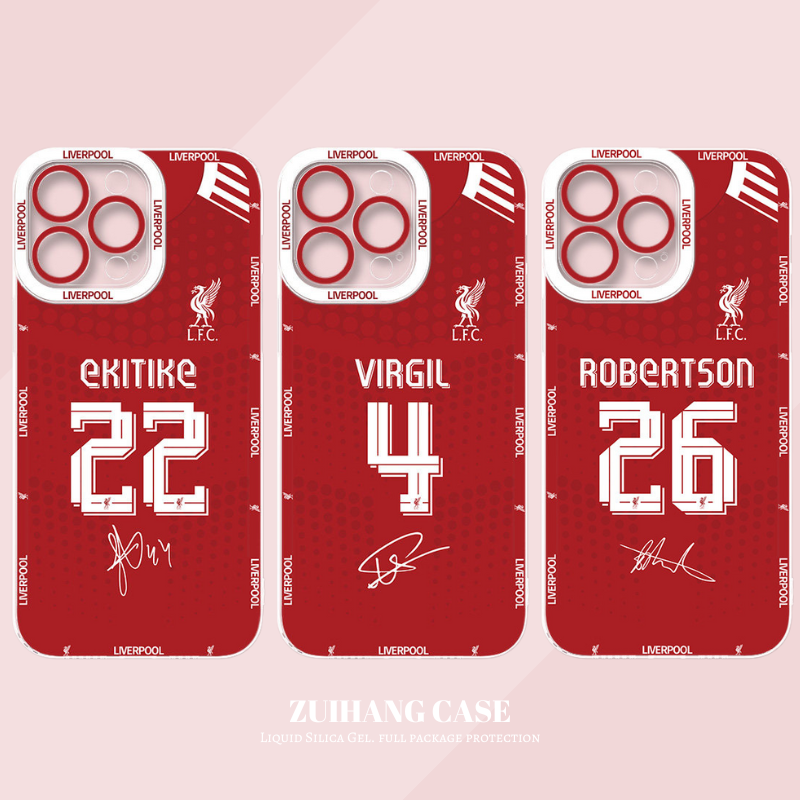 足球俱樂部天使眼透明防摔軟殼