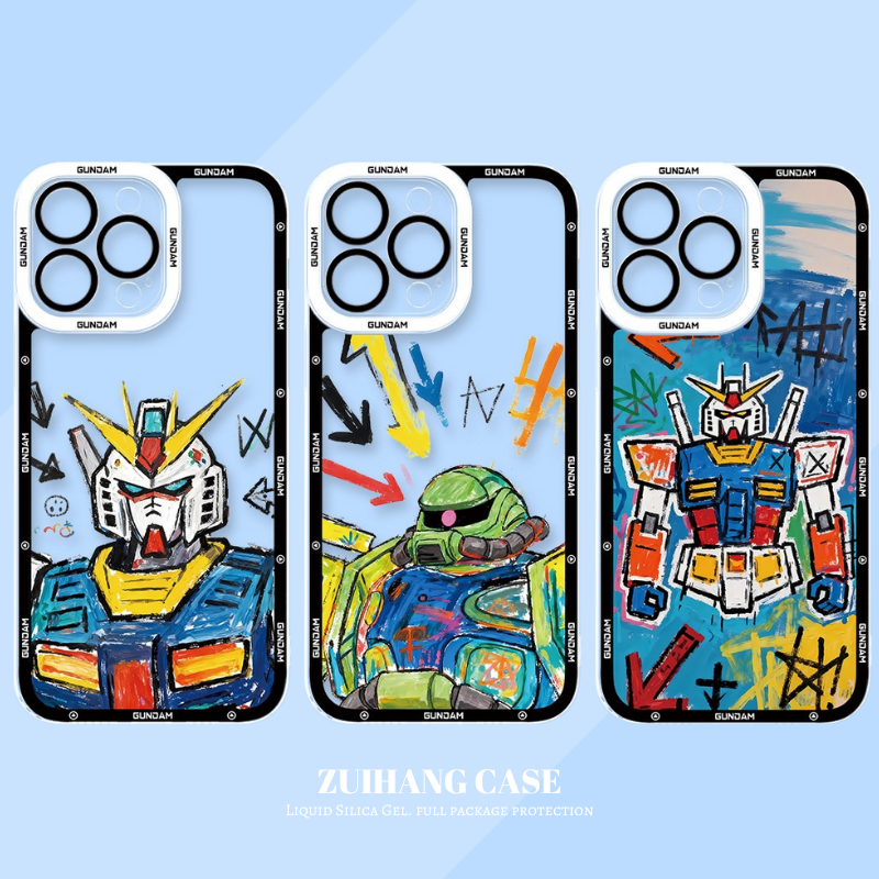 機動戰士鋼彈天使眼透明防摔軟殼