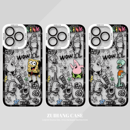 海綿寶寶天使眼透明防摔軟殼