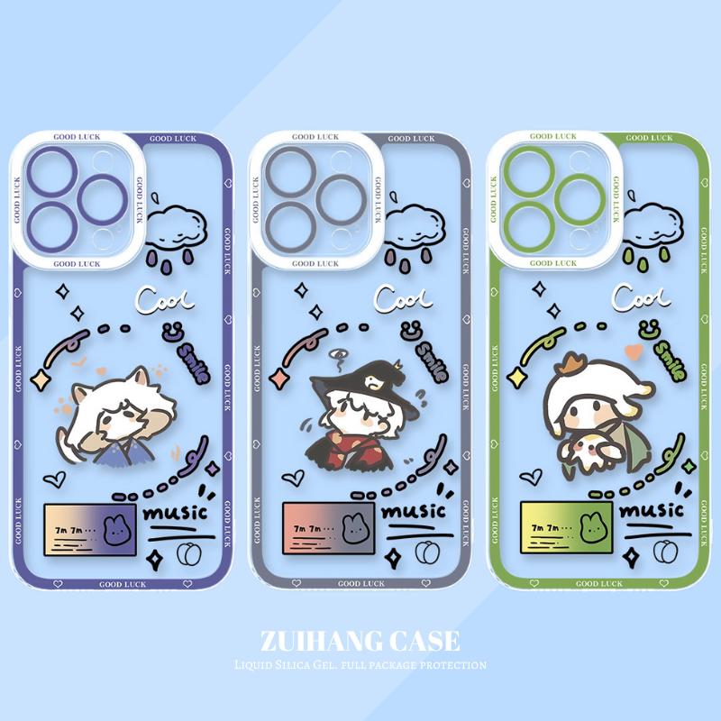 sky光遇天使眼透明防摔軟殼