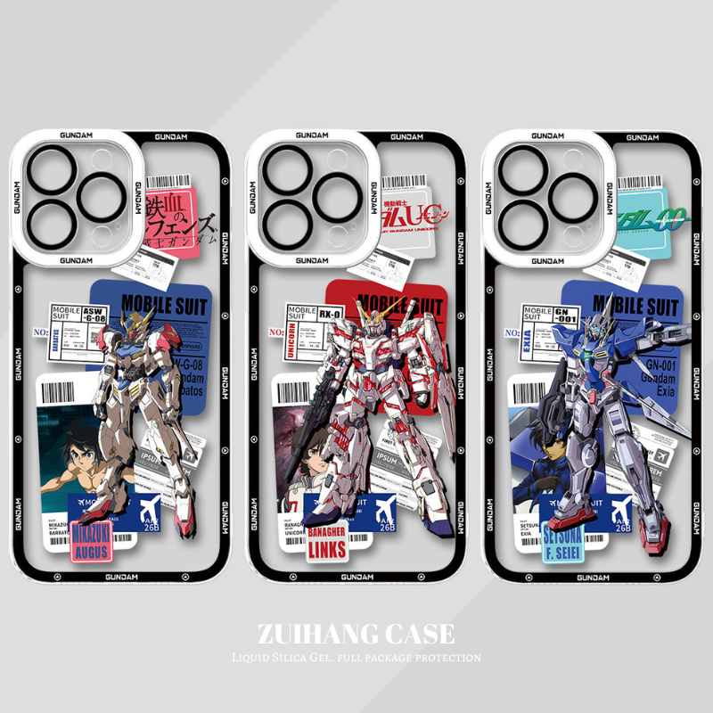 機動戰士鋼彈天使眼透明防摔軟殼