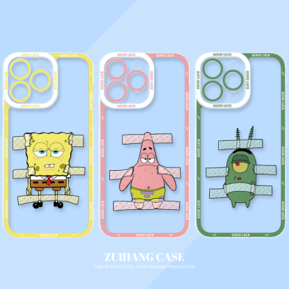 海綿寶寶天使眼透明防摔軟殼