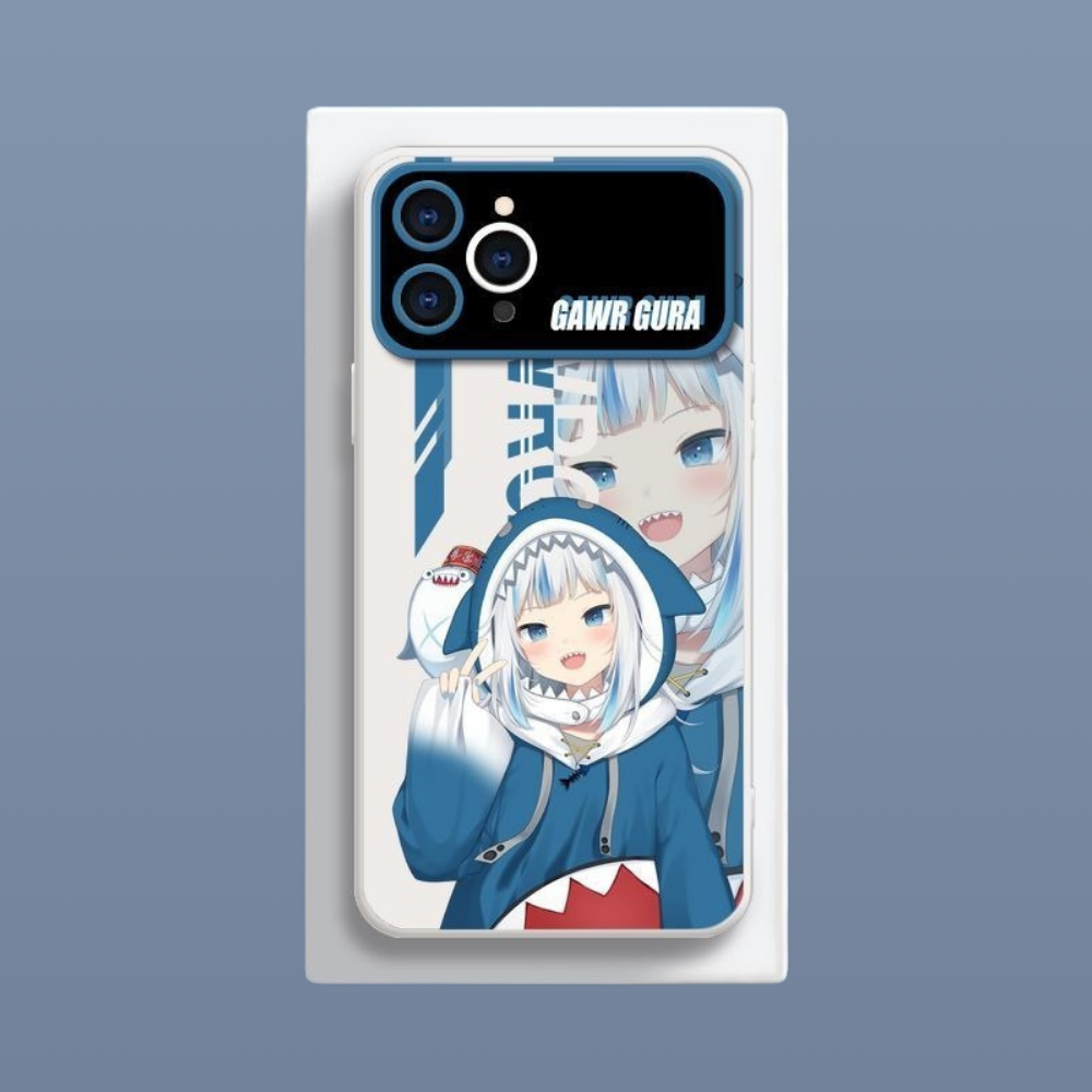 Gawr Gura液態大視窗全包矽膠防摔軟殼-ZUIHANG SHOP